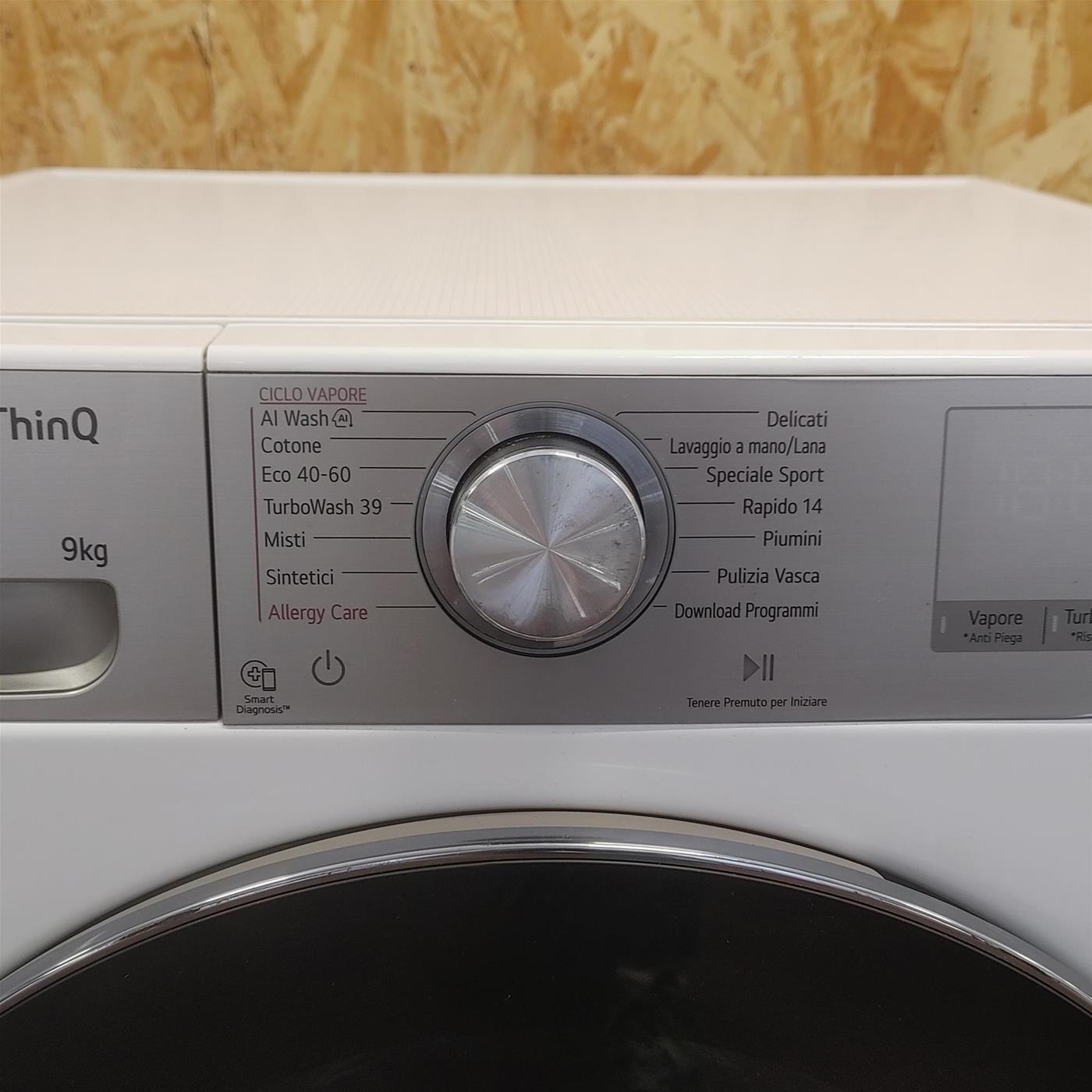 Lavatrice LG F4R9009TPWC 9 Kg AI DD