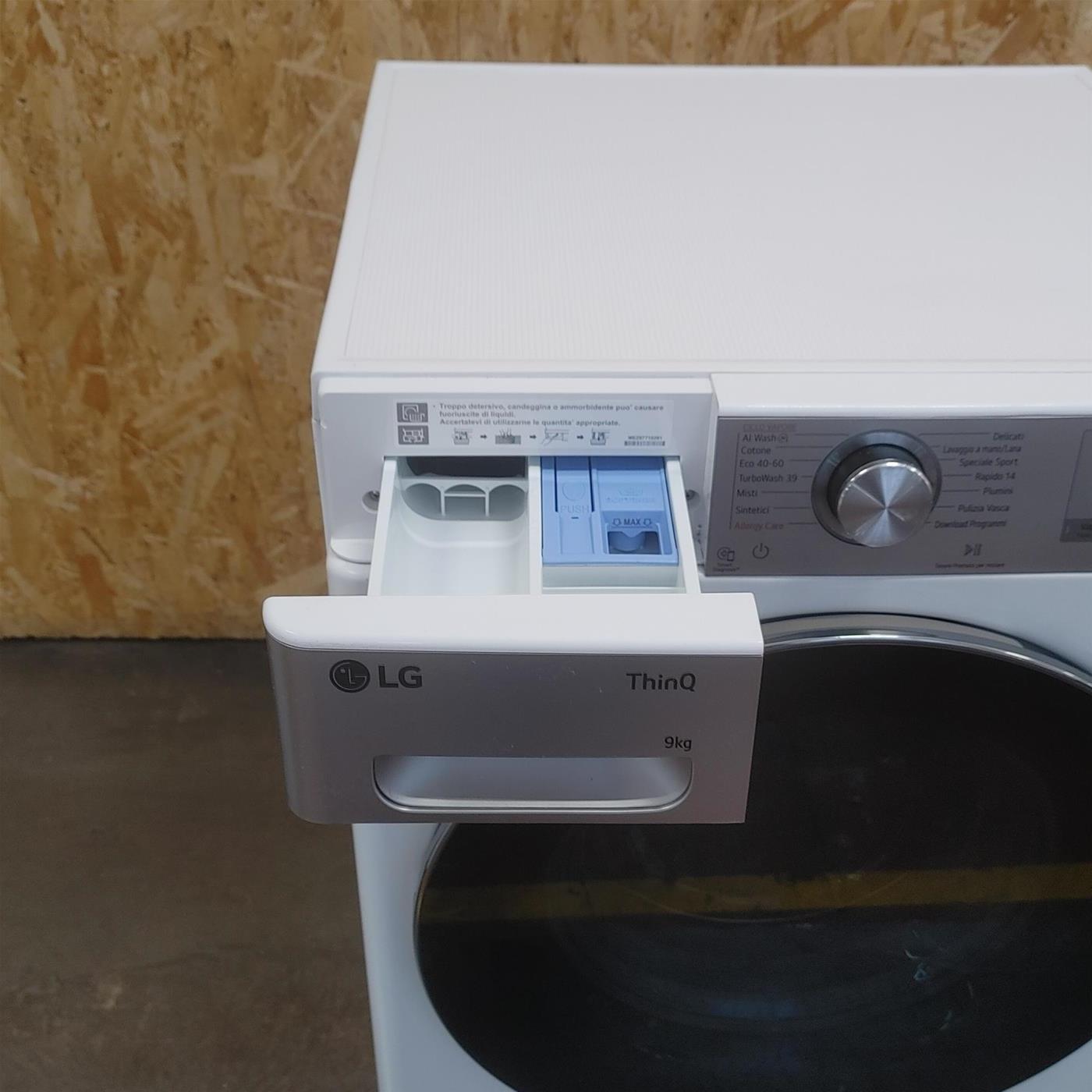 Lavatrice LG F4R9009TPWC 9 Kg AI DD