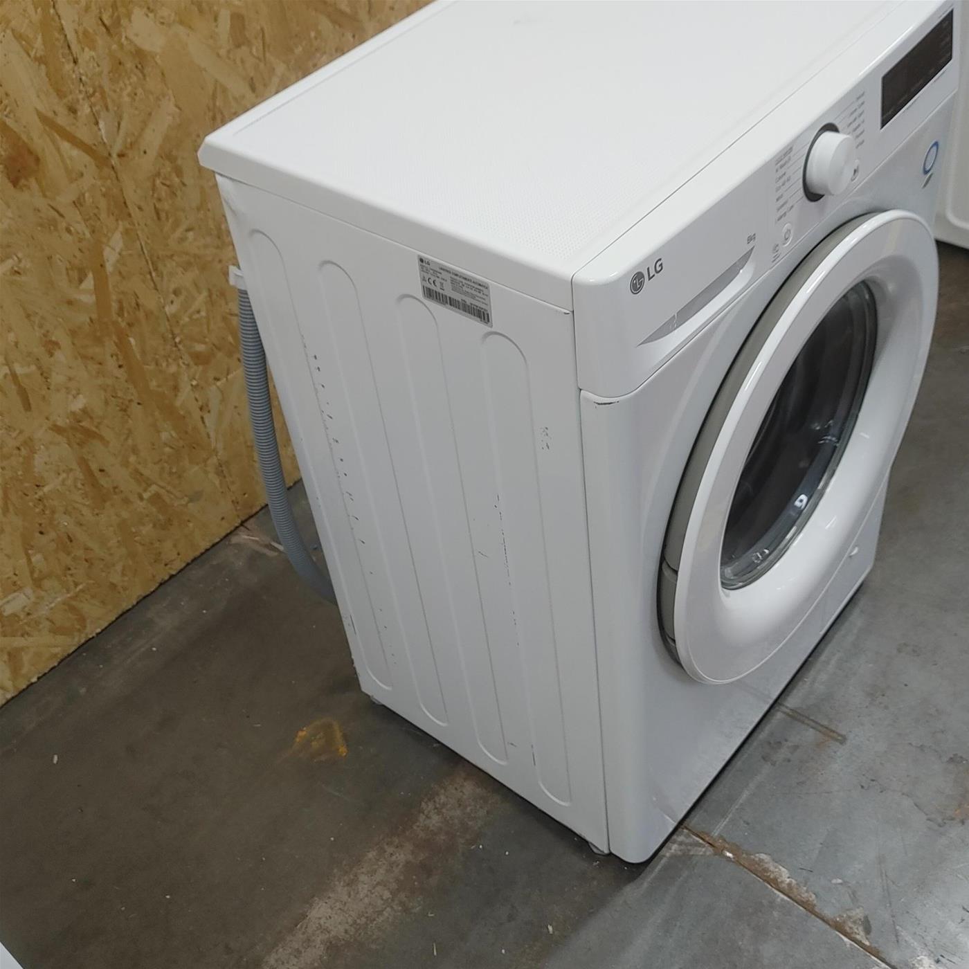 Lavatrice LG F2R3S08NSWW 8 kg AI DD, Vapore, AI Wash