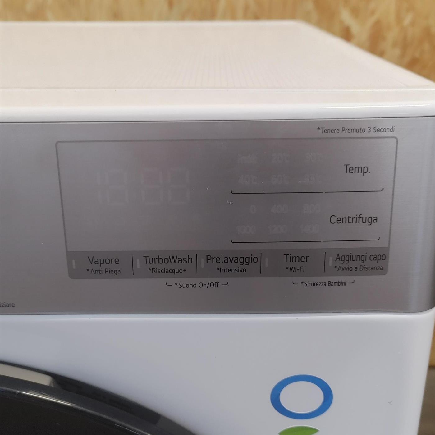 Lavatrice intelligente LG F4R9009TPWC AI DD 9 Kg