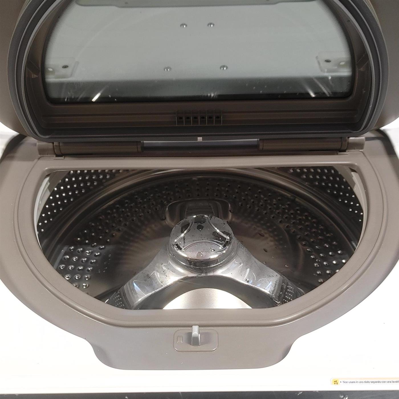 Lavatrice LG F8K5XN3 Smart TWINWash Carica dall'alto 2 Kg