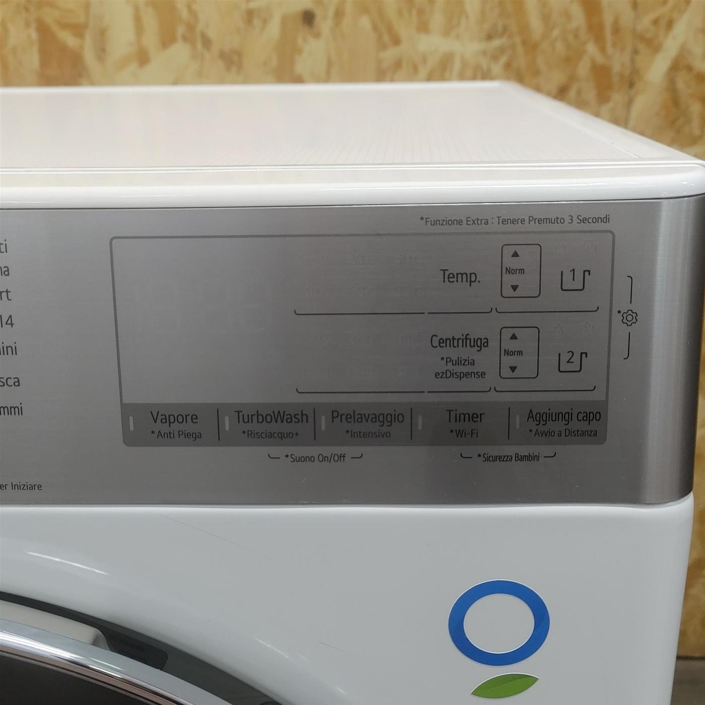 Lavatrice LG F4WV912P2 Classe A 12 Kg