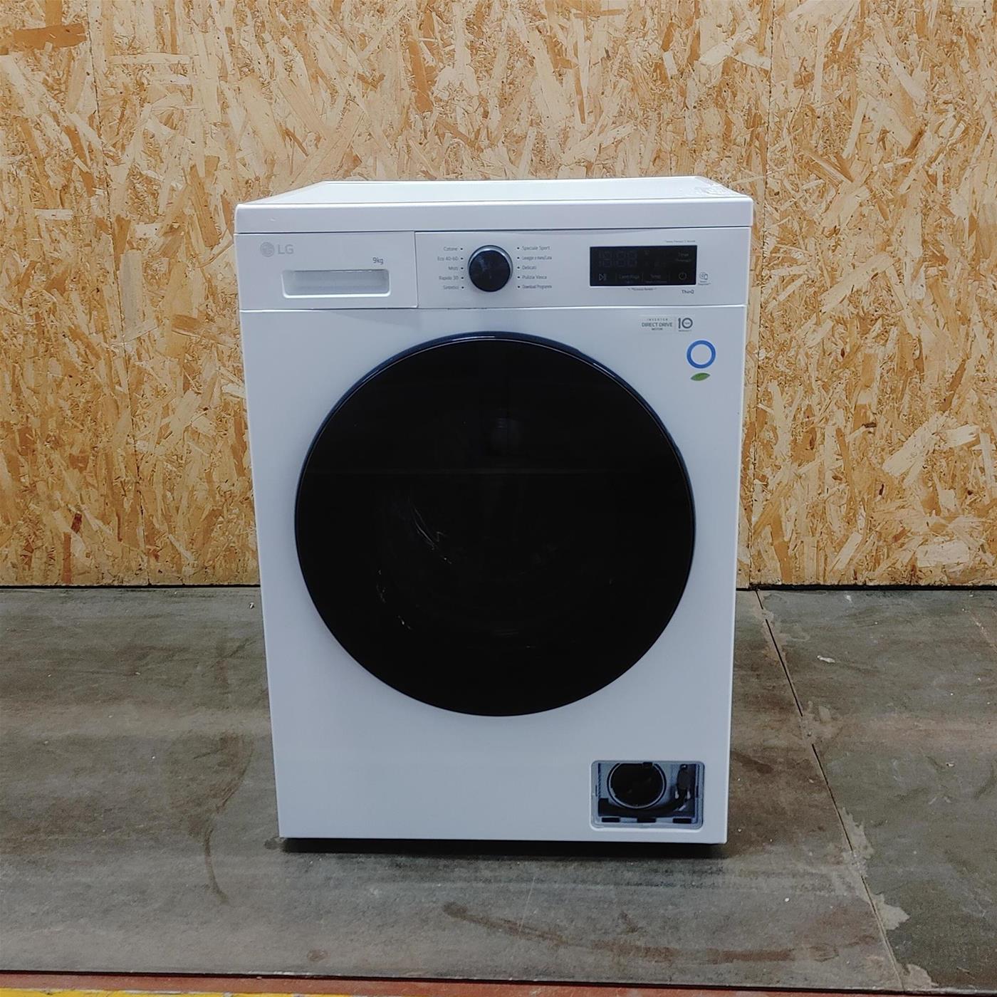 Lavatrice smart LG F4NX1009NWB Classe A 9 Kg