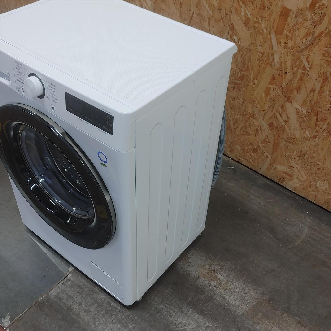 Lavatrice intelligente LG F2R3S08NSWB AI DD AI Wash 8 Kg