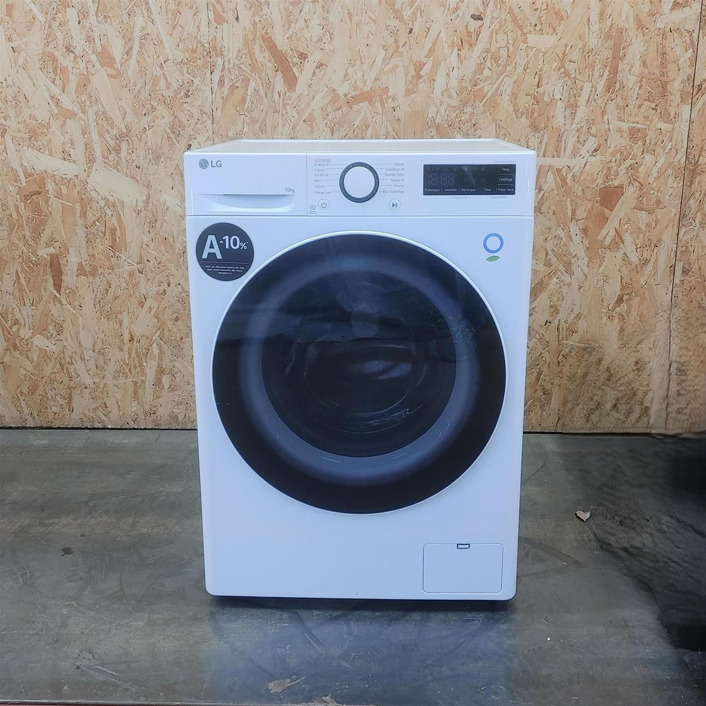 Lavatrice smart LG F4NX1008NWK 6 Motion, Allergy Care 8 Kg