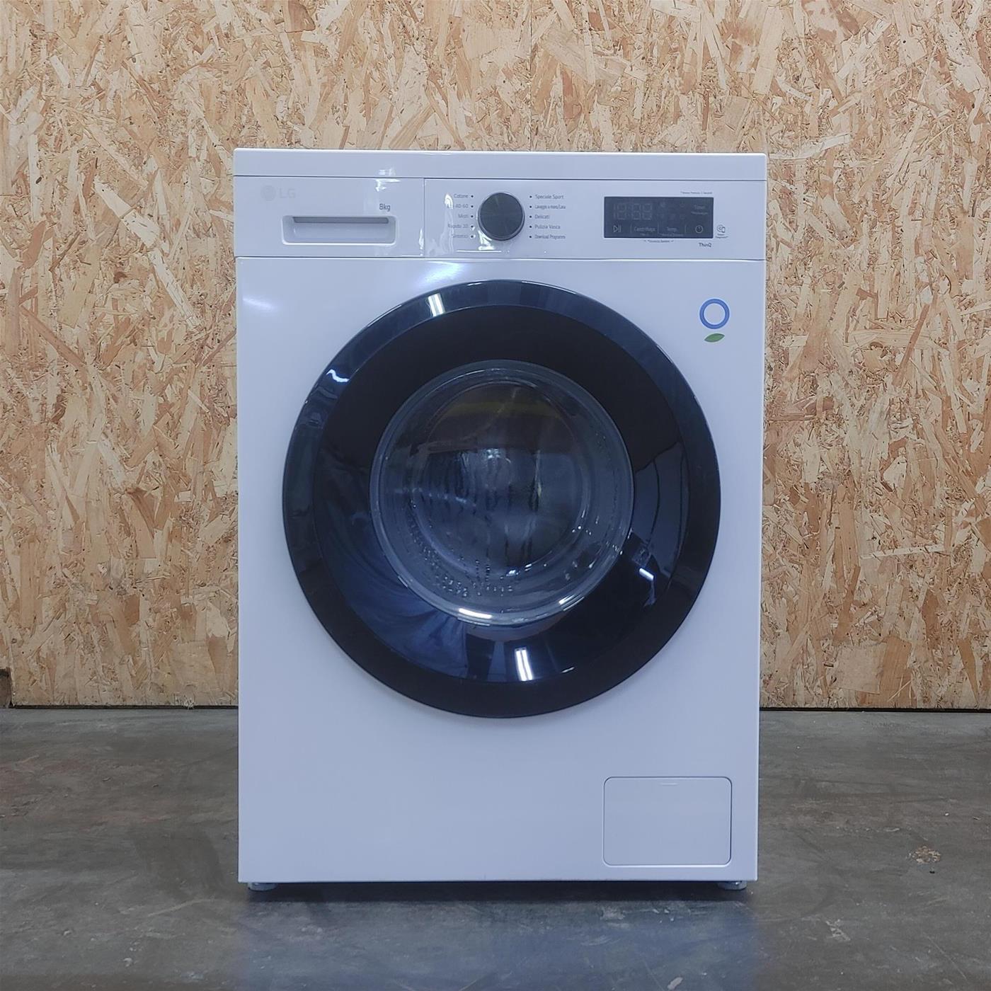 Lavatrice smart LG F4NX1008NWK Classe A 8 Kg