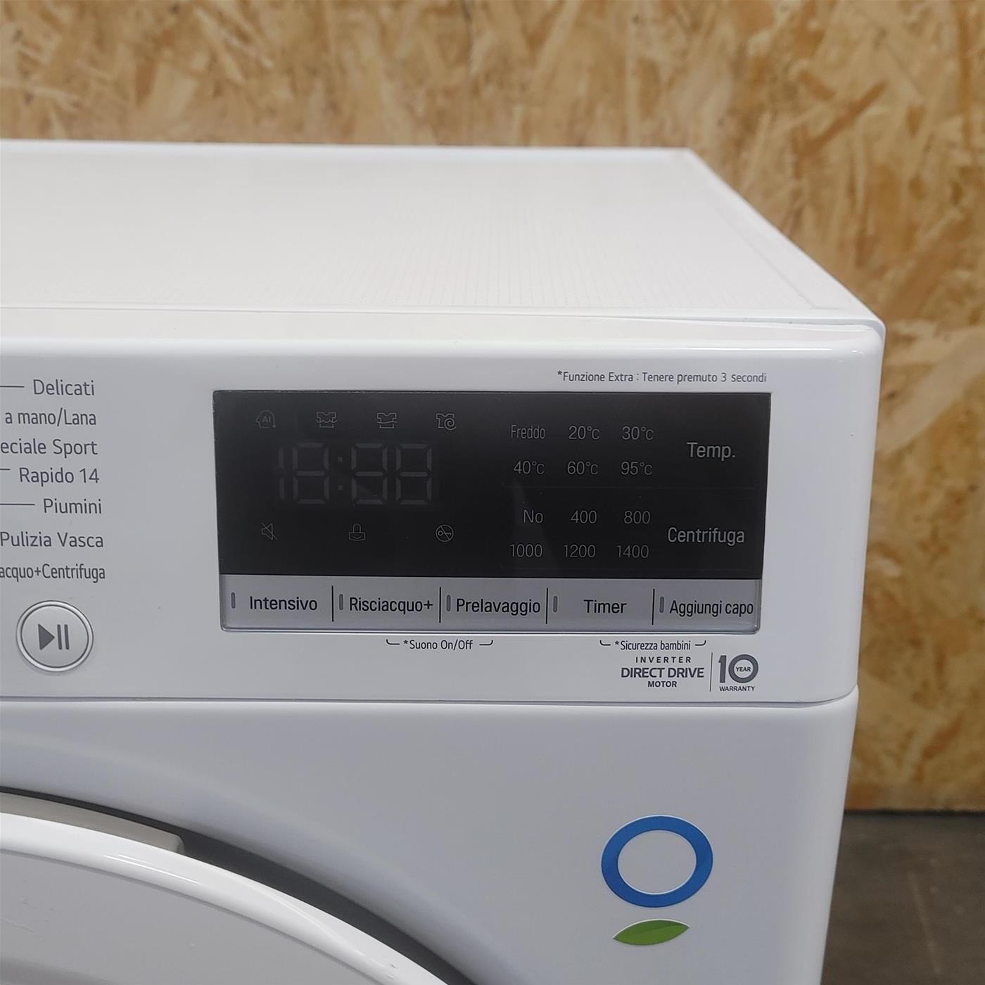 Lavatrice intelligente LG F2WV3S7S4E Slim SteamTM 7 Kg