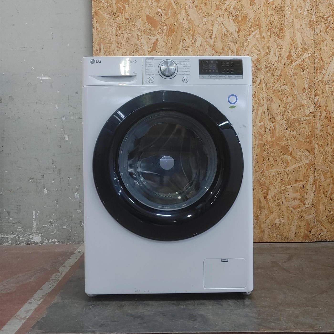 Lavatrice intelligente LG F4R709TAIDD Vapore Wi-Fi 9 Kg