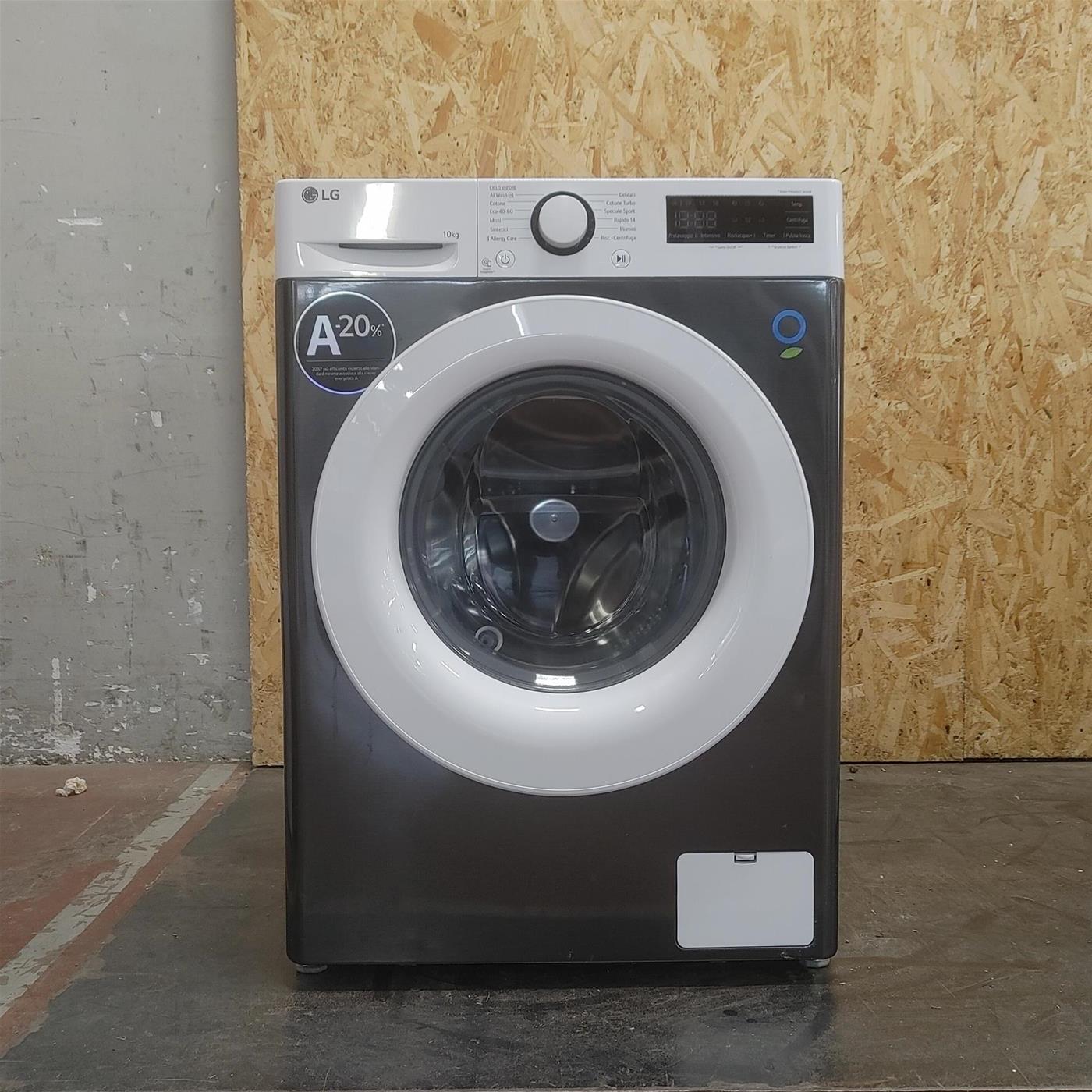 Lavatrice intelligente LG F4R3010NSWW Classe A 10 Kg