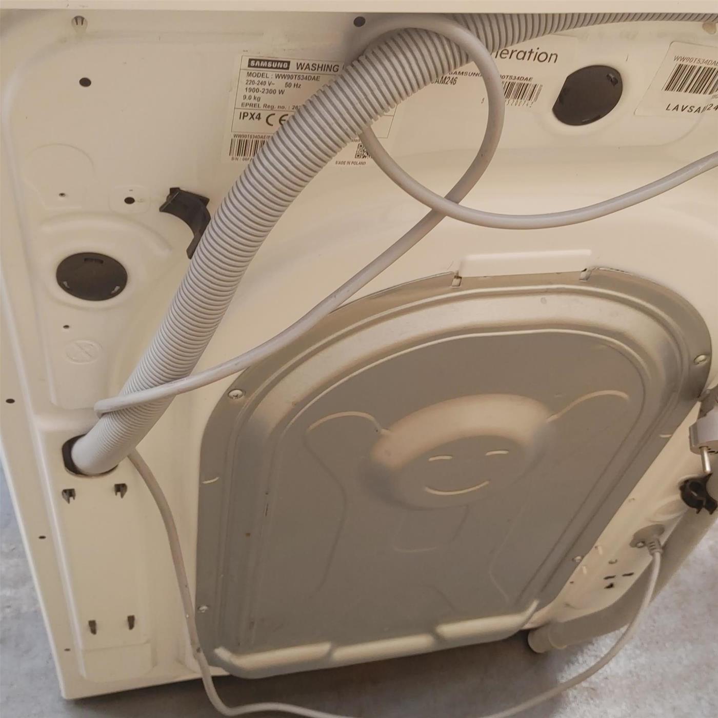Lavatrice Samsung WW90T534DAE Carica frontale 9 kg 1400 giri Bianco