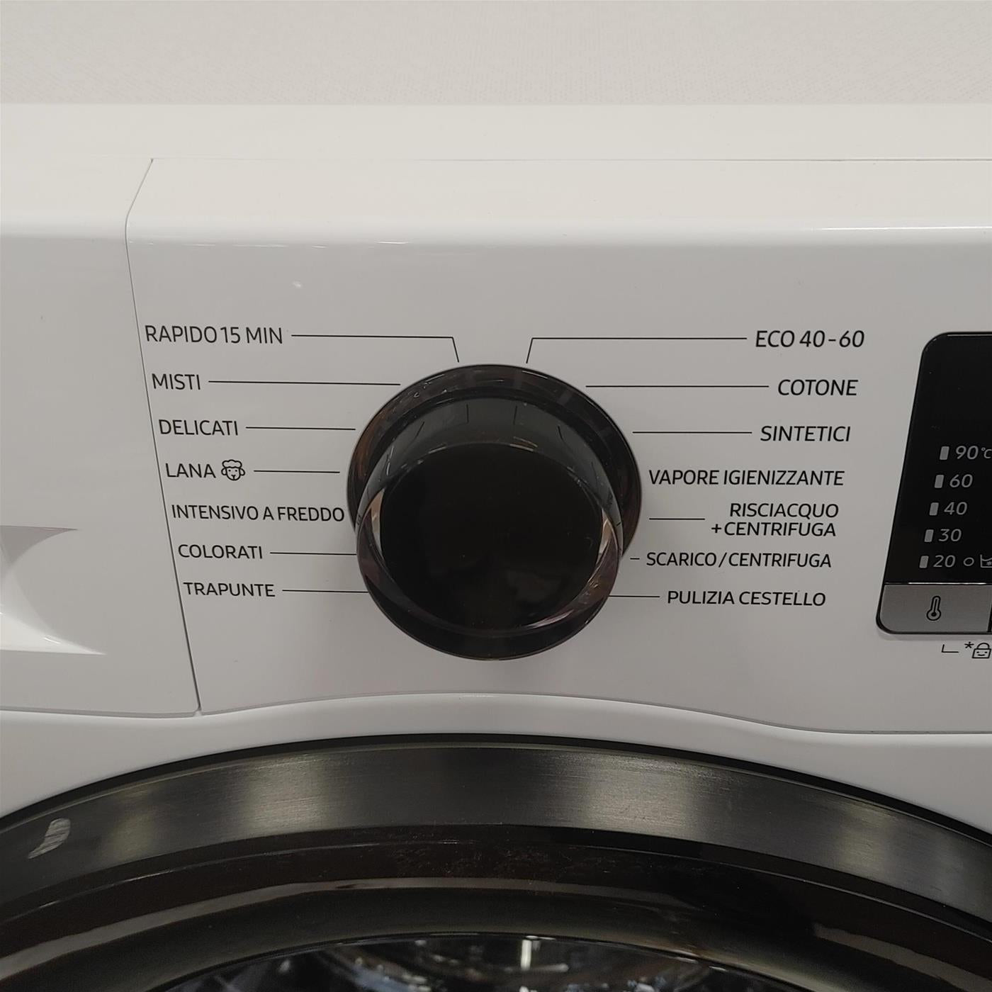 Lavatrice Samsung WW80AA126AE Carica frontale 8 kg 1200 Giri/min Bianco