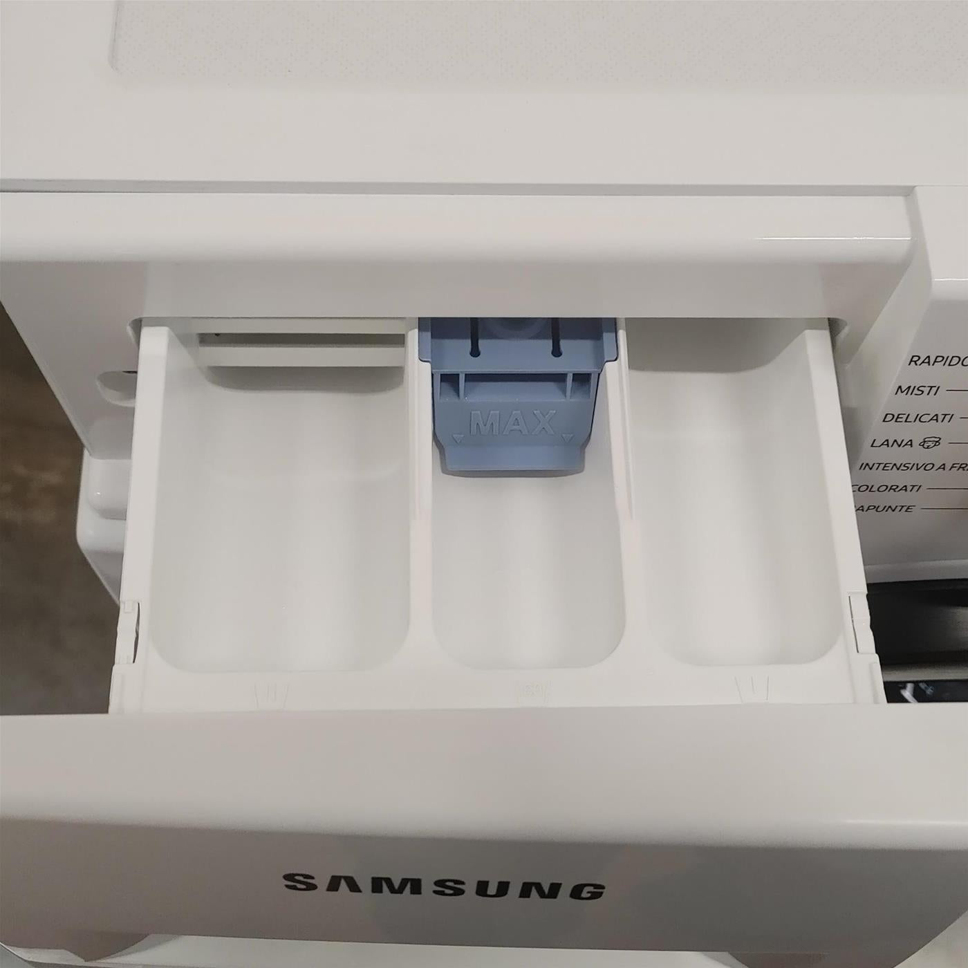 Lavatrice Samsung WW80AA126AE Carica frontale 8 kg 1200 Giri/min Bianco