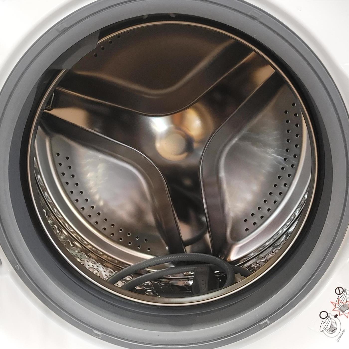 Lavatrice Samsung WW80AA126AE Carica frontale 8 kg 1200 Giri/min Bianco