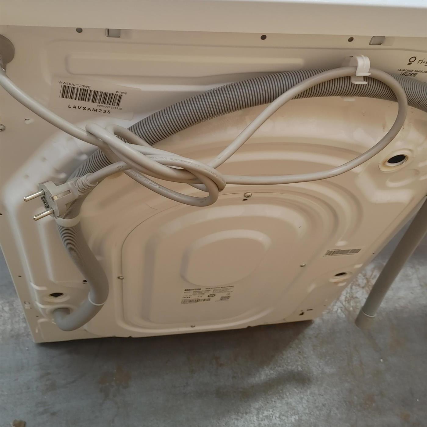 Lavatrice Samsung WW60A3120WE Caricamento frontale 6 kg 1200 Giri/min Bianco