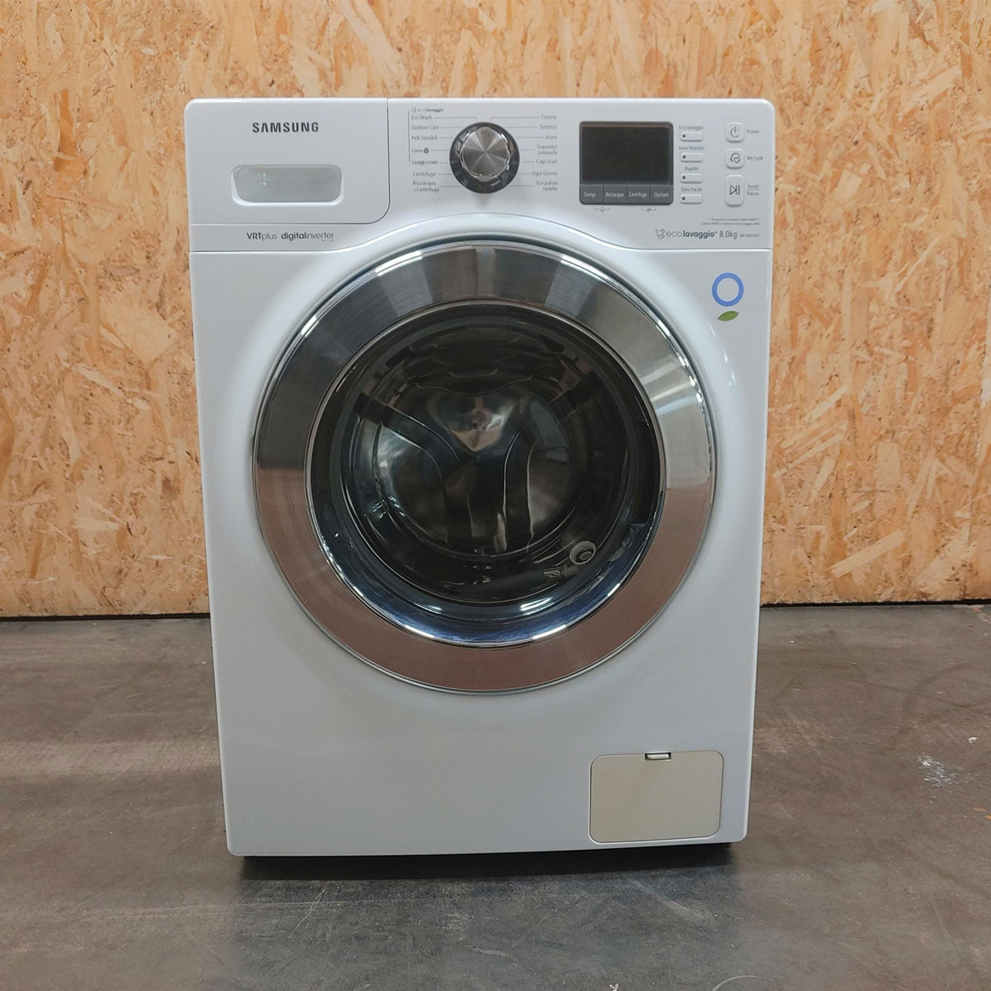 Lavatrice Samsung WF1802XEC/XET Carica frontale 8 kg 1200 Giri/min Bianco