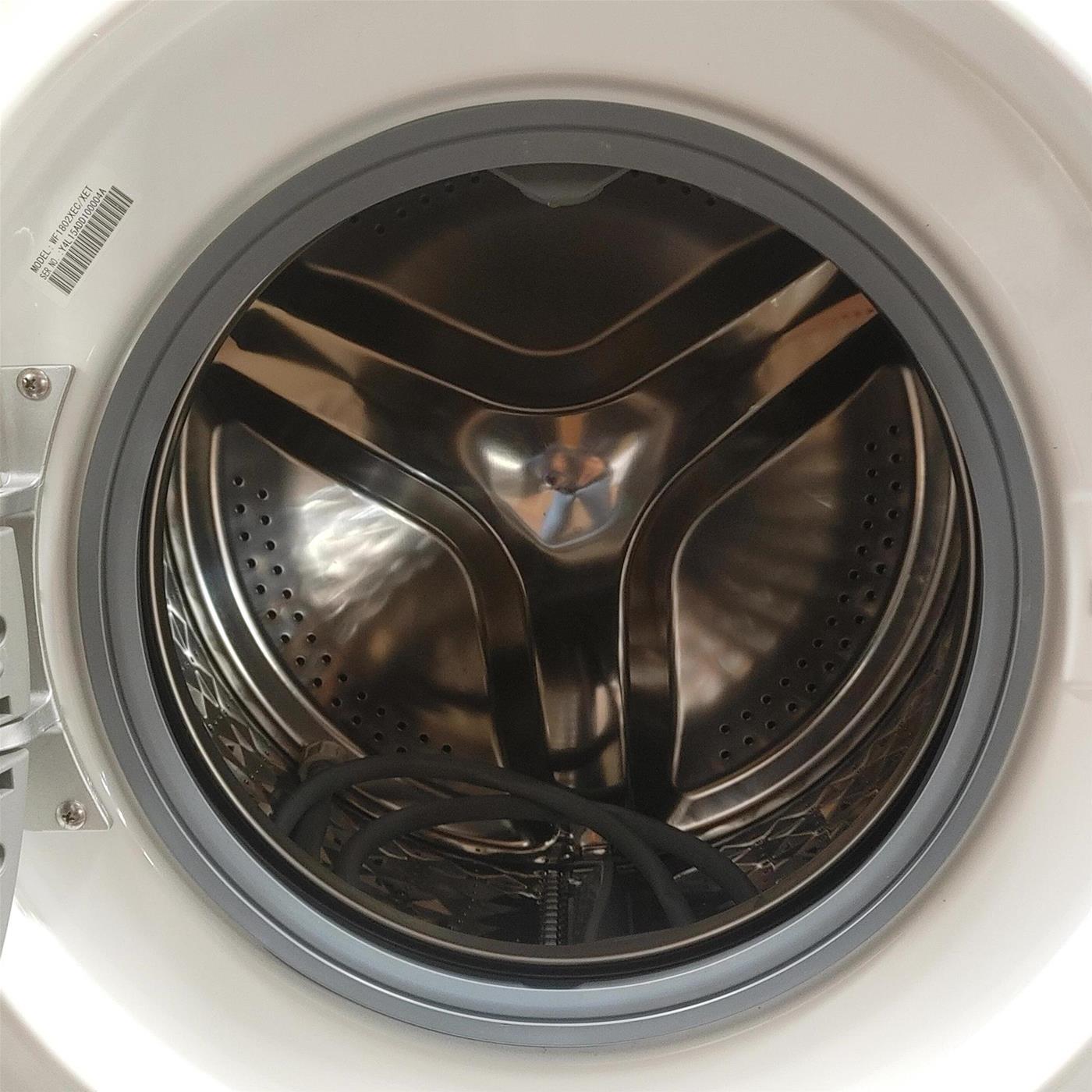 Lavatrice Samsung WF1802XEC/XET Carica frontale 8 kg 1200 Giri/min Bianco