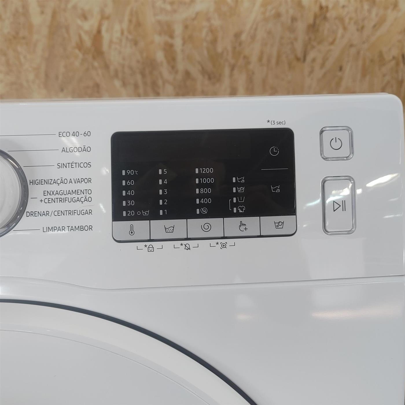 Lavatrice Samsung WW90TA026TE Carica frontale 9 kg 1400 Giri/min Bianco