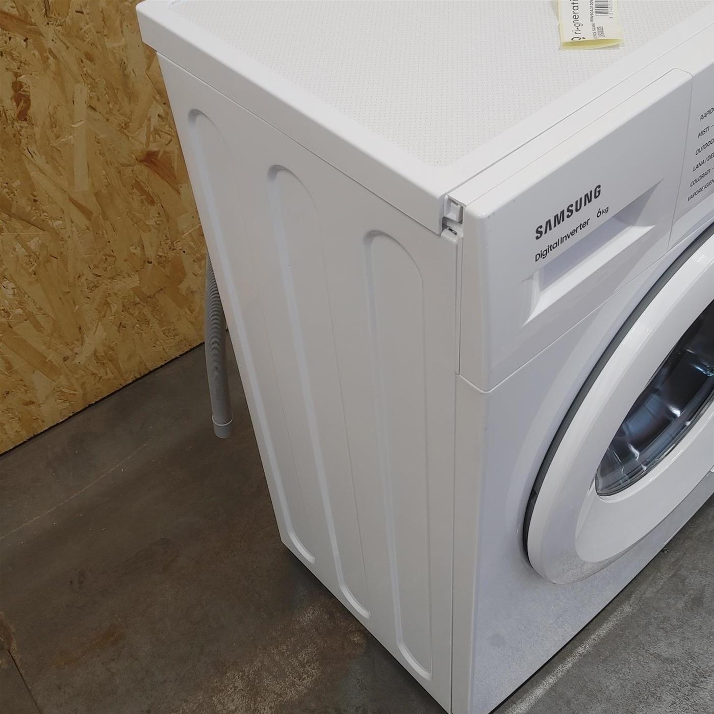 Lavatrice Samsung WW60A3120WE Caricamento frontale 6 kg 1200 Giri/min Bianco