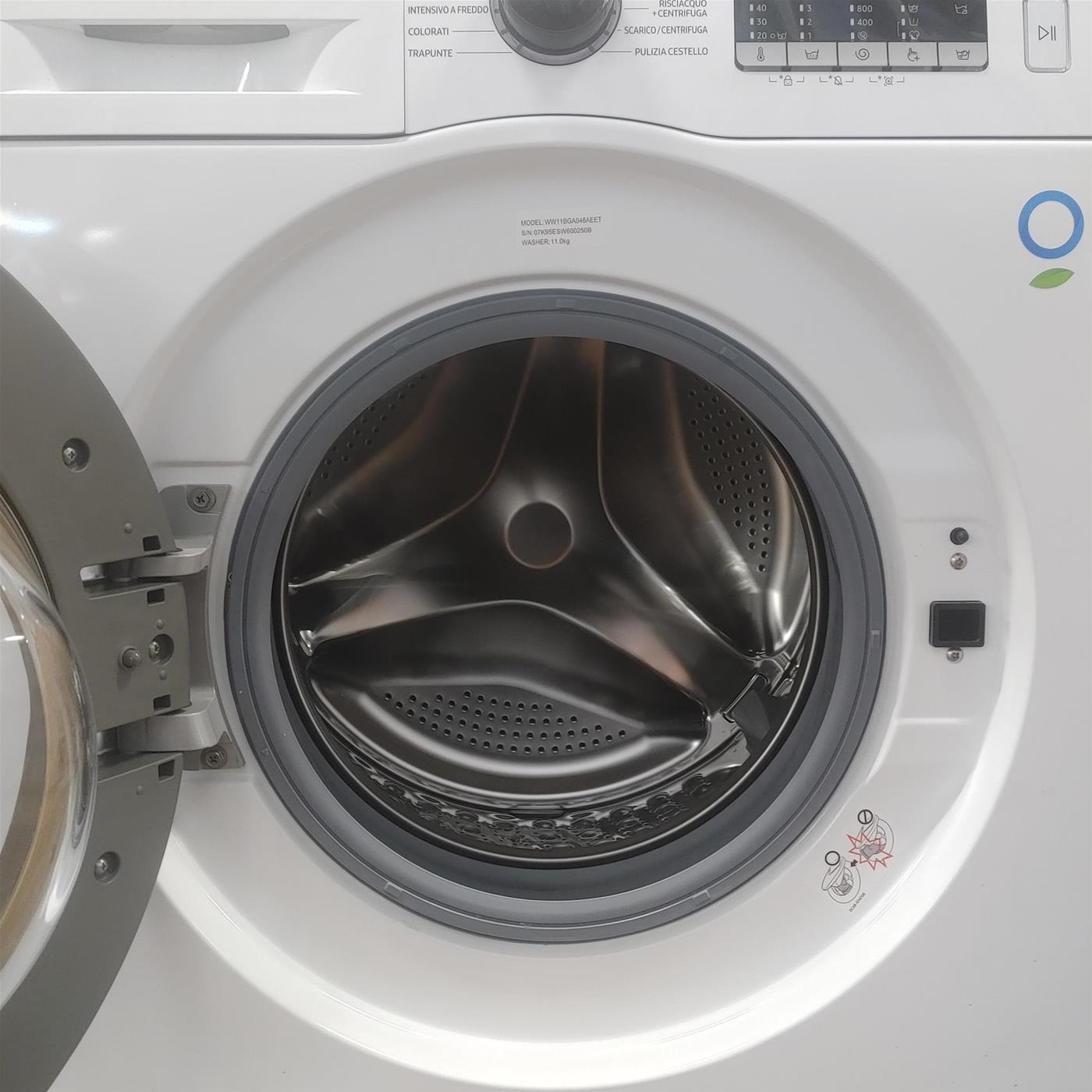 Samsung WW11BGA046AE lavatrice Caricamento frontale 11 kg 1400 Giri/min Bianco