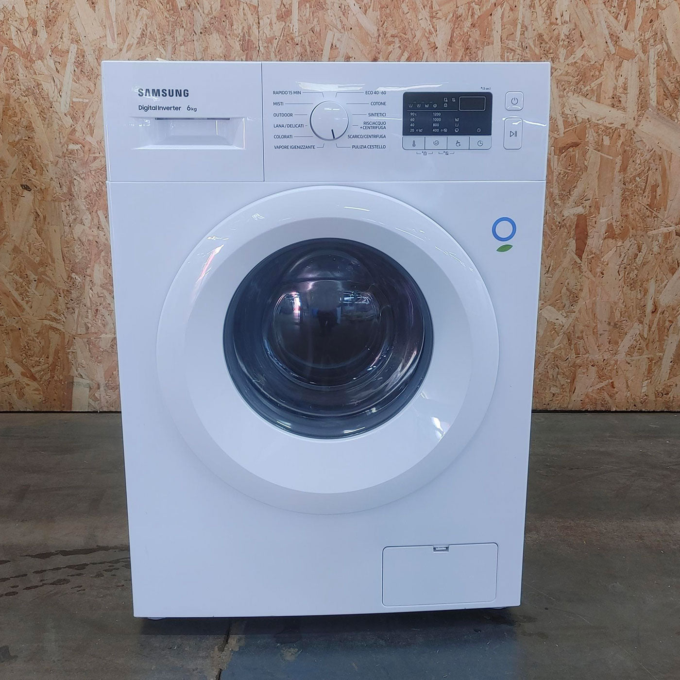 Samsung WW60A3120WE/LE lavatrice Caricamento frontale 6 kg 1200 Giri/min Bianco