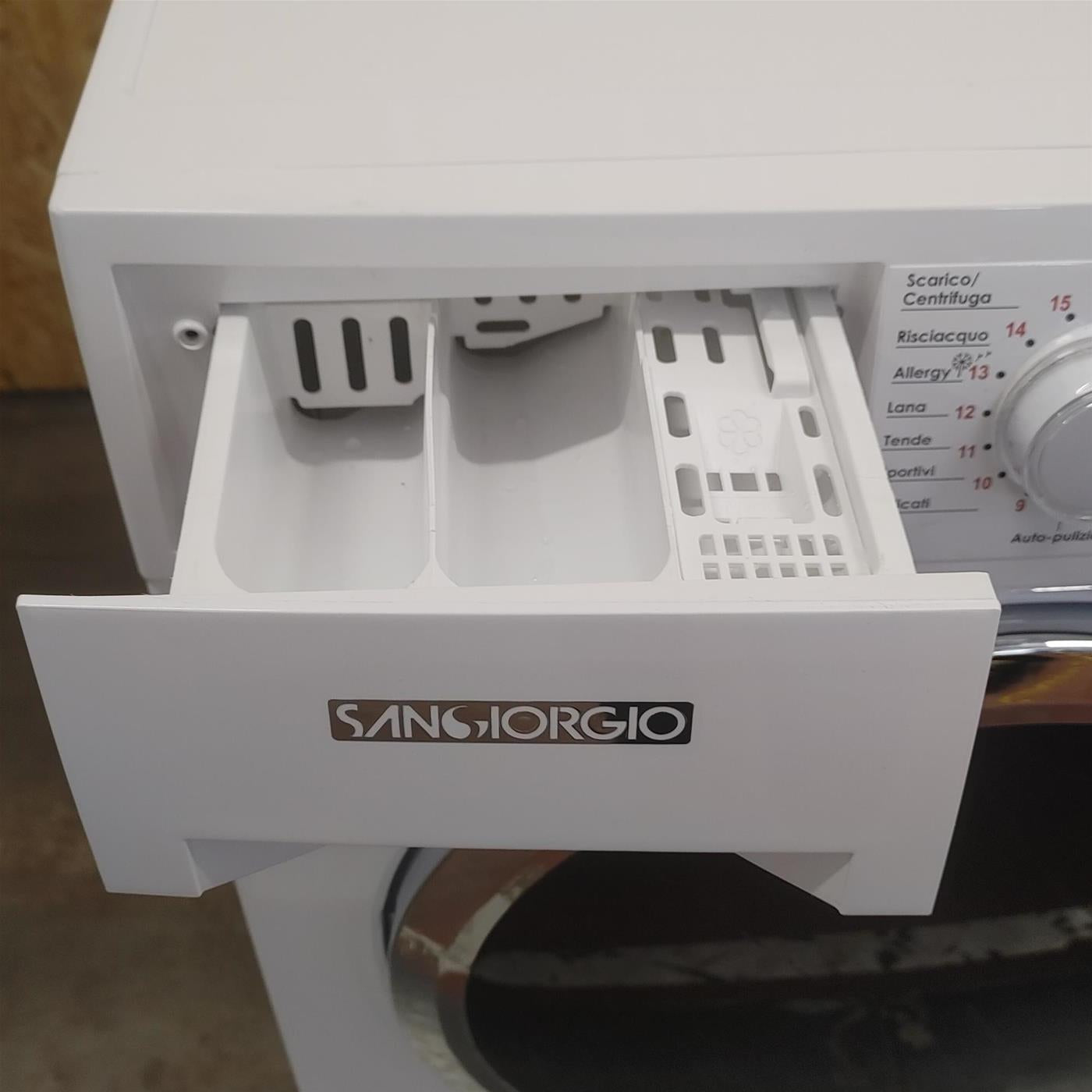 LAVATRICE SANGIORGIO F914DI8C 9 KG CLASSE D (EX A+++) 1400 RPM INVERTER