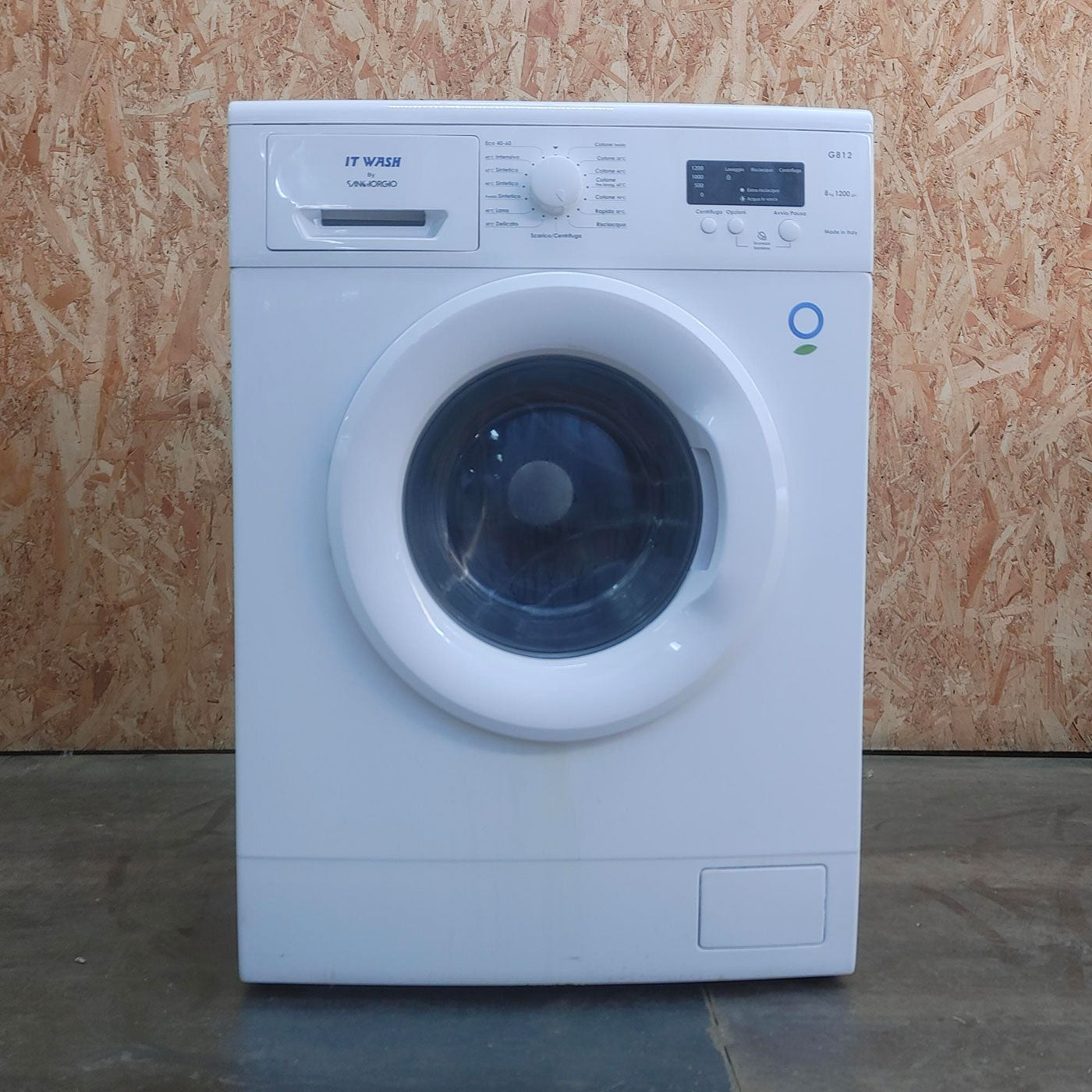 Lavatrice Sangiorgio SG812 Caricamento frontale 8 kg