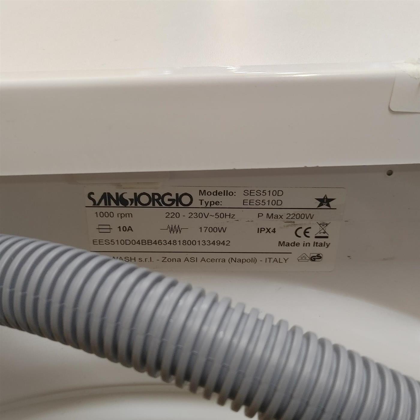 Lavatrice slim SanGiorgio SES510D 5 Kg