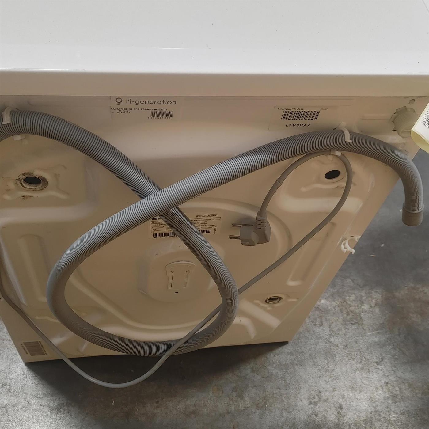 Lavatrice Sharp ES-NFA6101WD 6 Kg