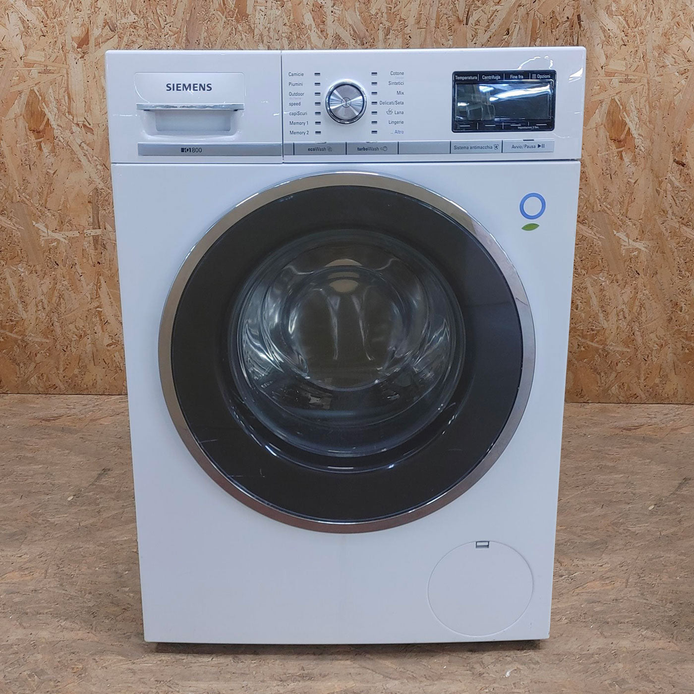Lavatrice Siemens WM12Y740IT Carica frontale 8 kg 1200 Giri/min Bianco