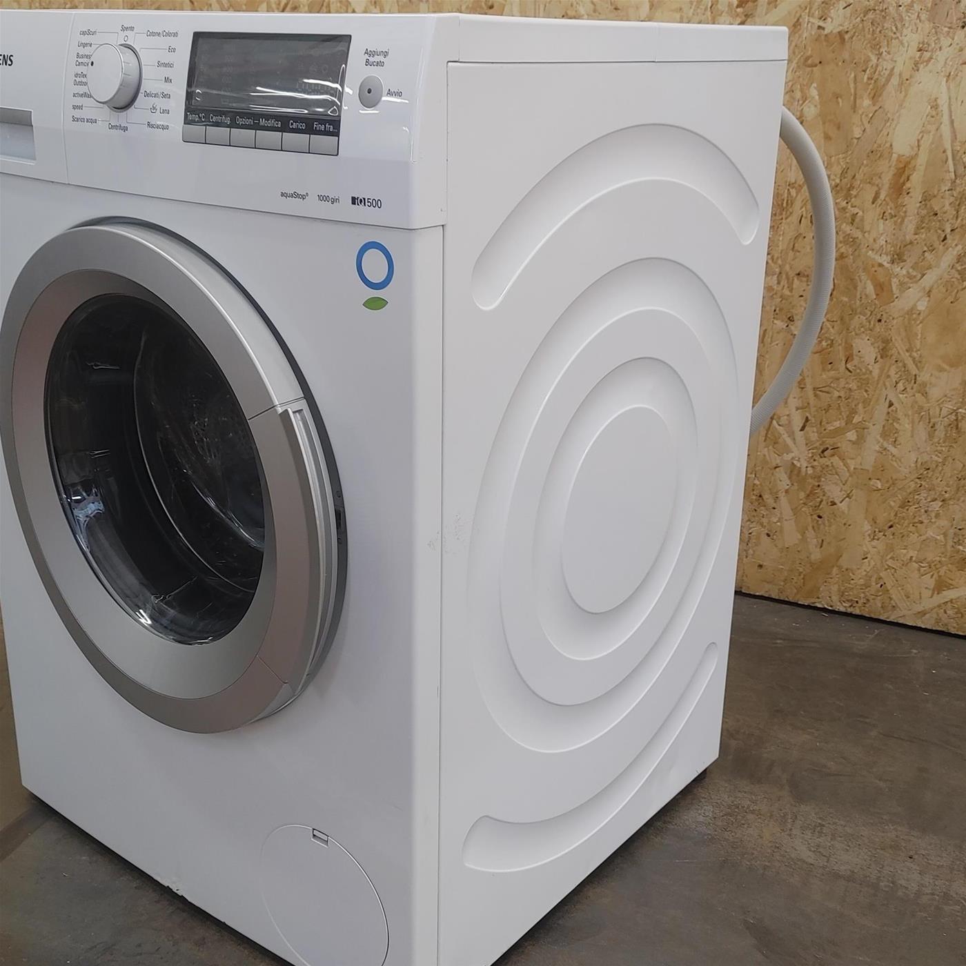 Lavatrice Siemens WM12Q448IT Carica frontale 8 kg 1200 giri Bianco