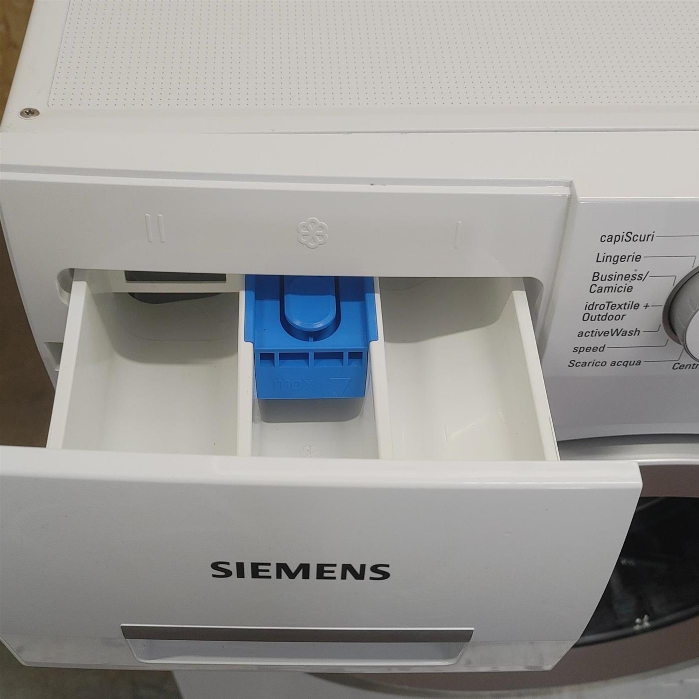 Lavatrice Siemens WM12Q448IT Carica frontale 8 kg 1200 giri Bianco