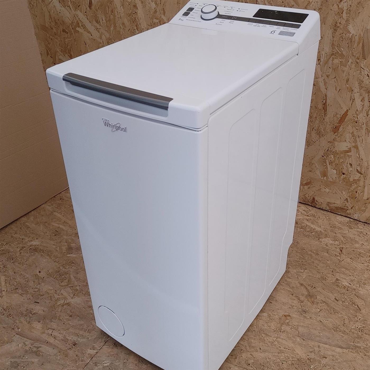 Whirlpool TDLR 70231 lavatrice Caricamento dall'alto 7 kg 1200 Giri/min Bianco
