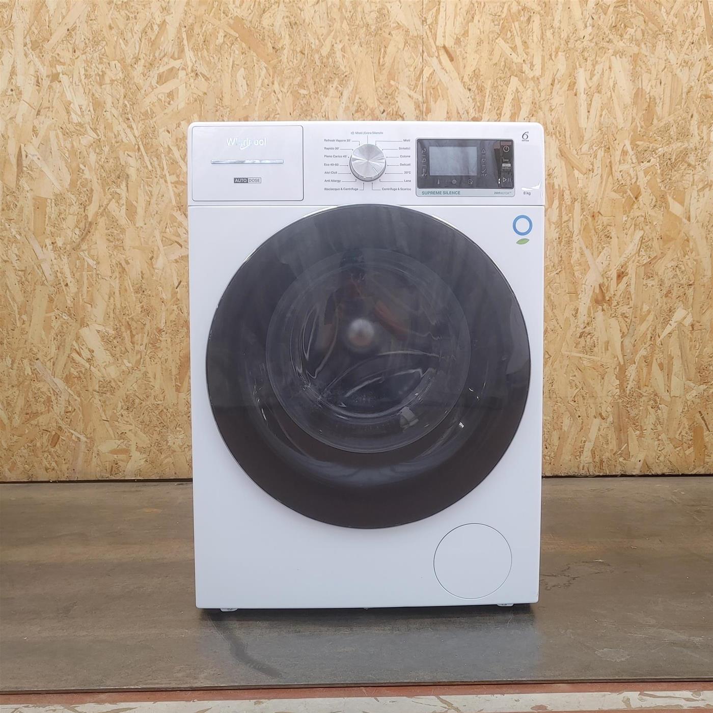 Whirlpool Supreme Silence Lavatrice 8 Kg - W7X W845WR IT