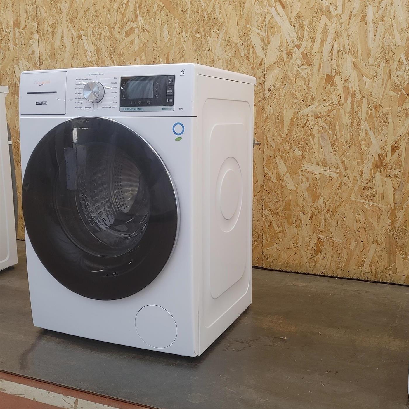 Whirlpool Supreme Silence Lavatrice 8 Kg - W7X W845WR IT