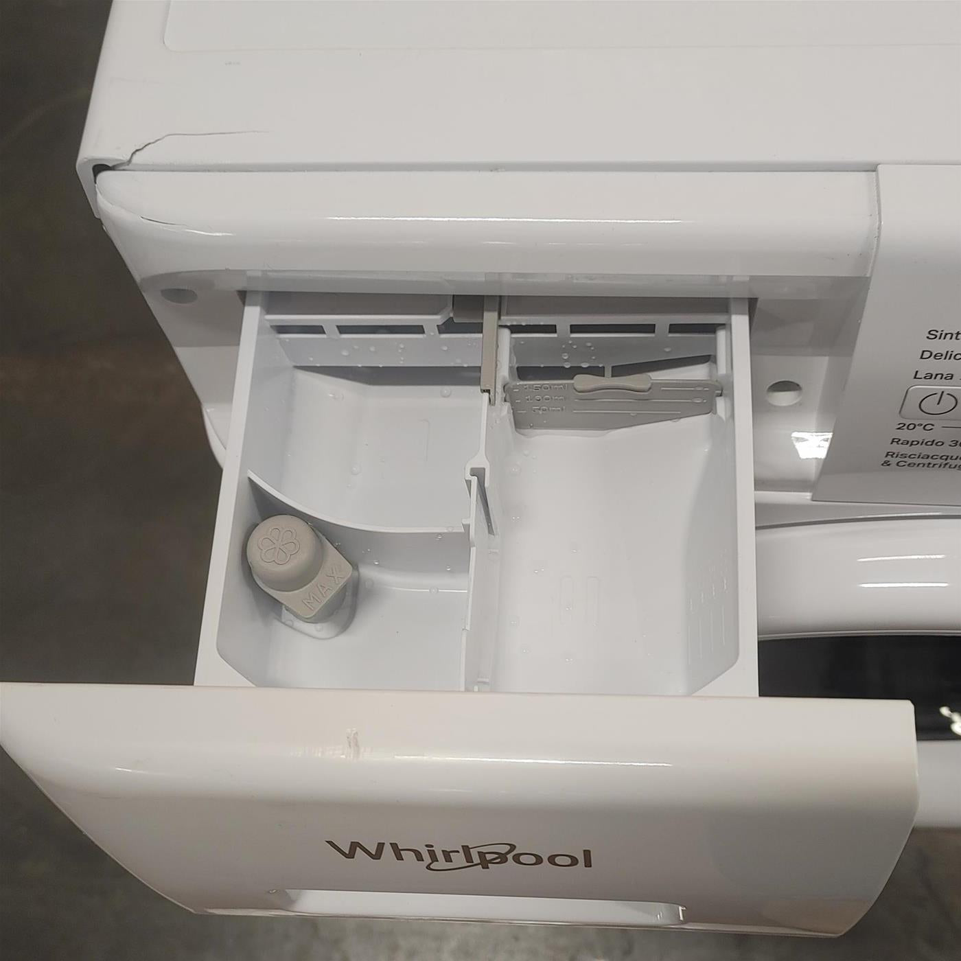 Lavatrice Whirlpool FFSP8IT Caricamento frontale 8 kg 1200 Giri/min Bianco