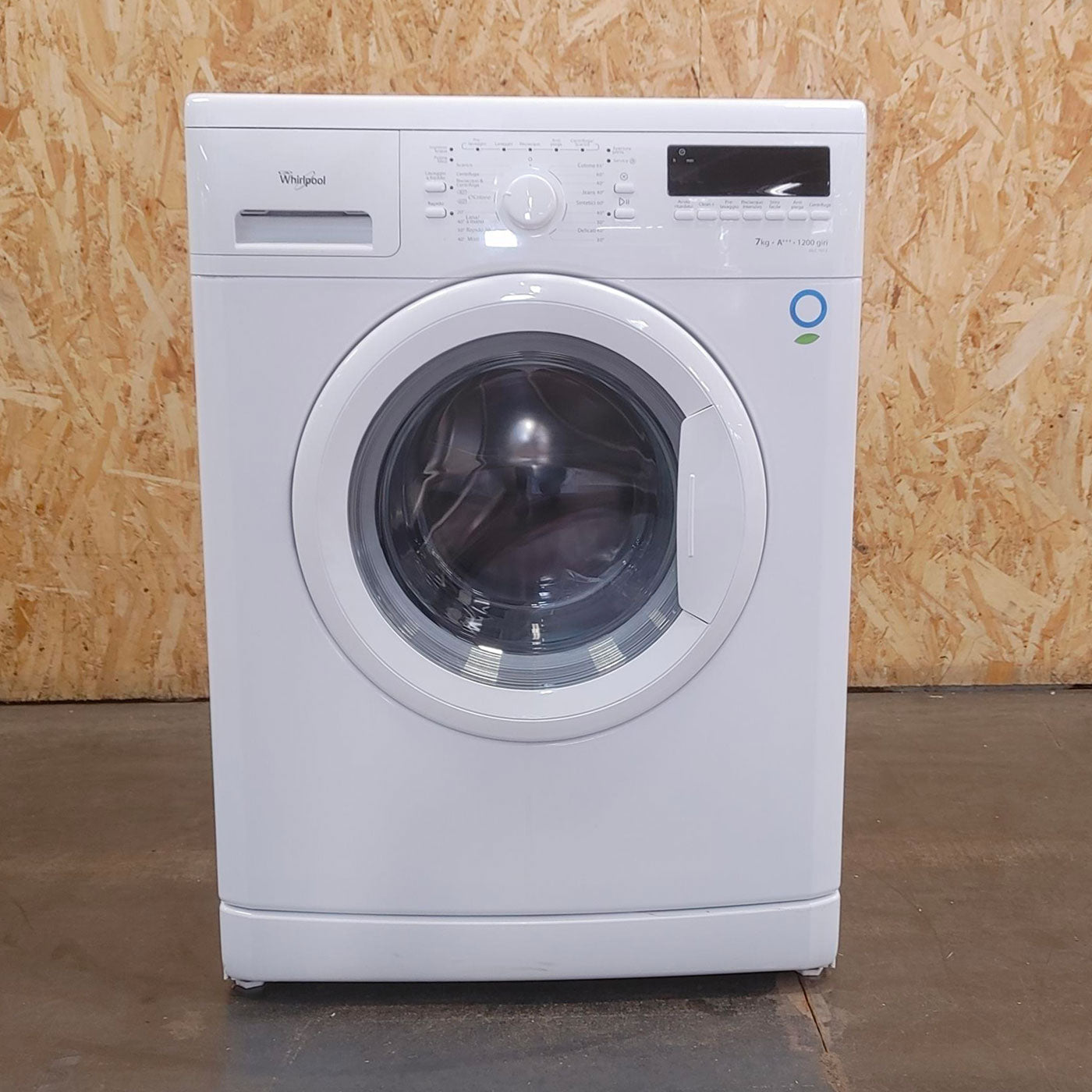 Whirlpool FSCR80217 lavatrice Caricamento frontale 8 kg 1200 Giri/min Bianco