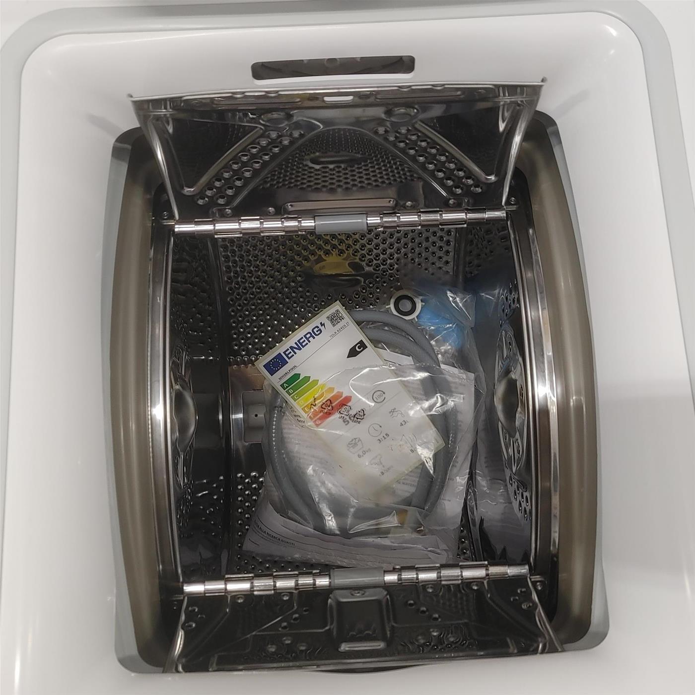 Lavatrice Whirlpool TDLR 6240S IT Carica dall'alto 6 kg 1200 giri Bianco