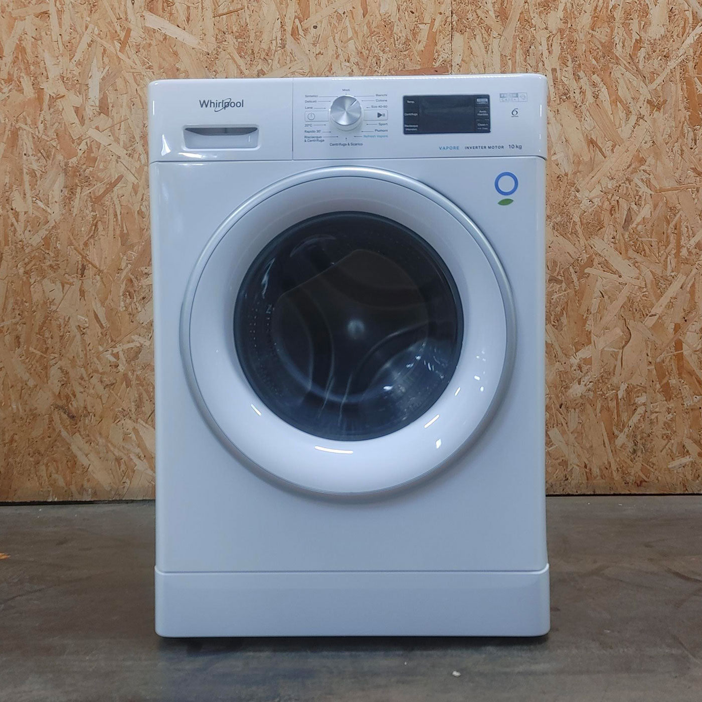 Lavatrice Whirlpool FreshCare FFB 1046 SV IT Carica frontale 10 kg 1400 giri Bianco