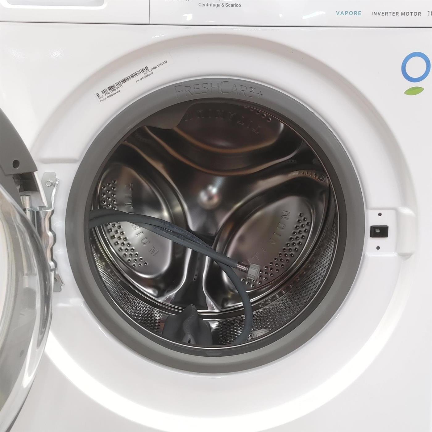 Lavatrice Whirlpool FFB 10469 BV SPT Carica frontale 10 kg 1400 giri Bianco