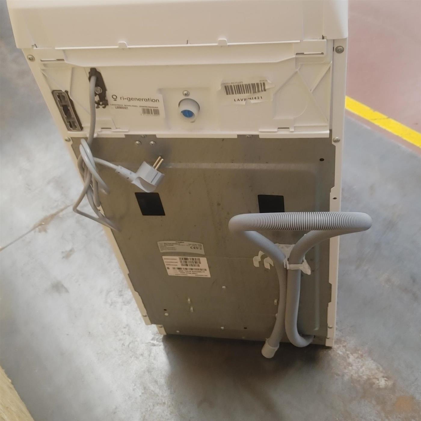 Lavatrice Whirlpool ZENTDLR6252BS IT Caricamento dall'alto 6 kg