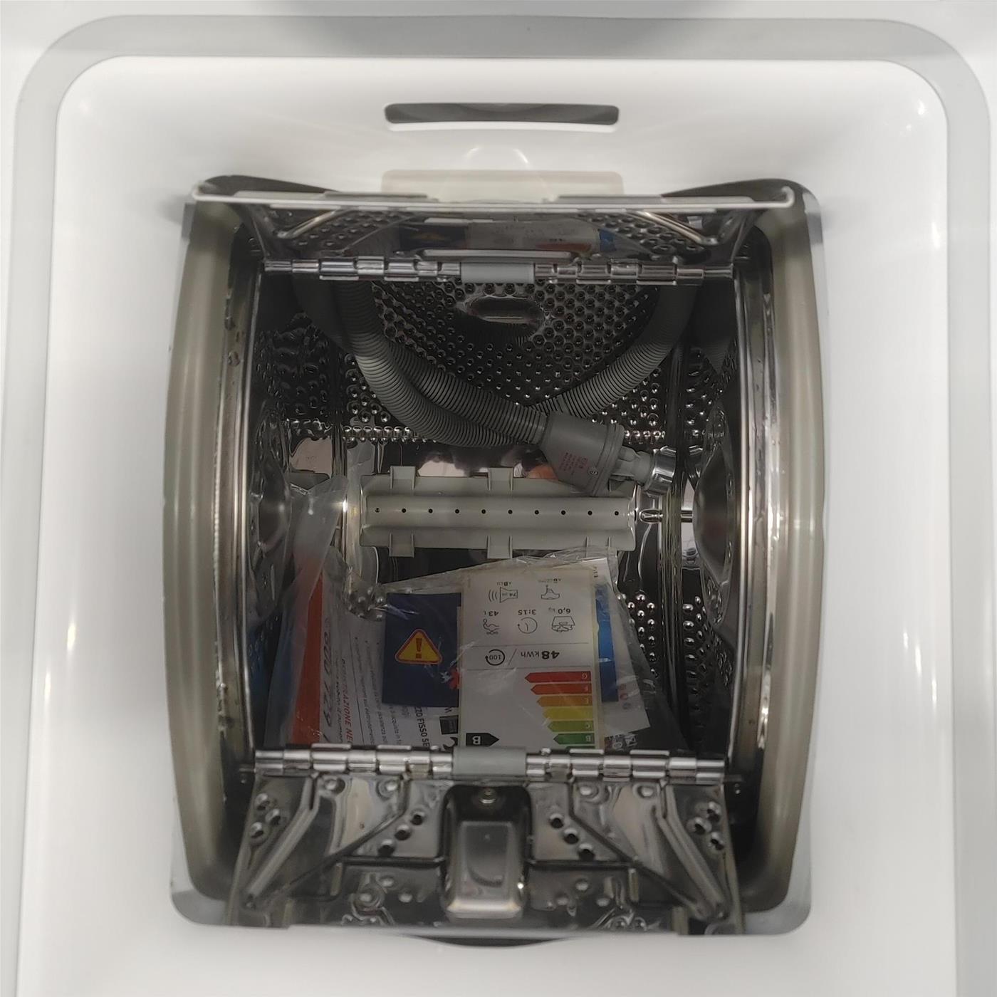 Lavatrice Whirlpool ZEN TDLR 6252BS IT Carica dall'alto 6 kg 1200 giri Bianco