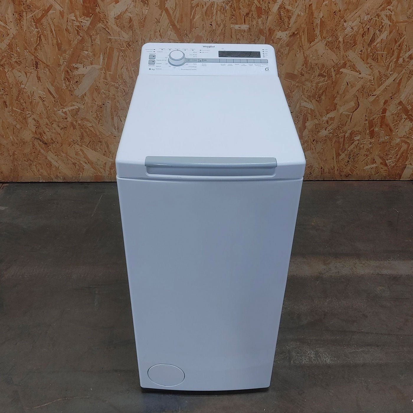 Lavatrice Whirlpool TDLR 6240S EN/N Carica dall'alto 6 kg 1200 giri Bianco