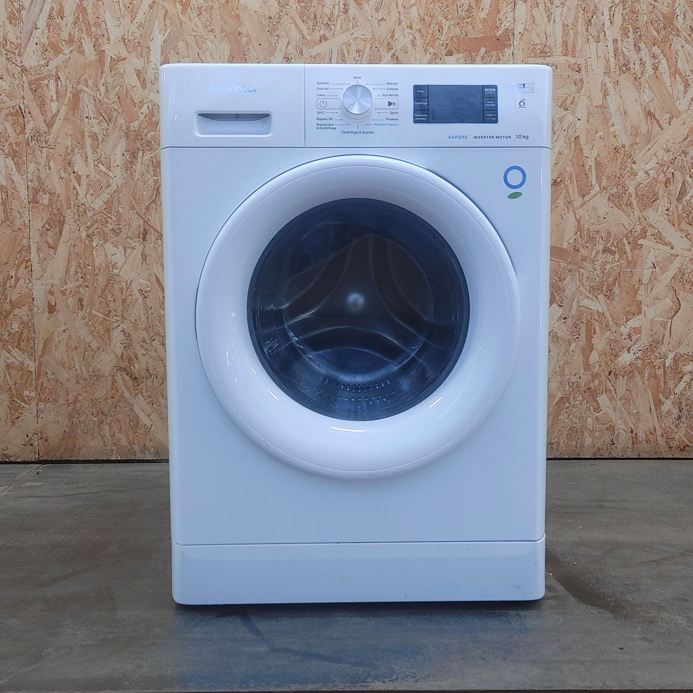 Lavatrice Whirlpool FFB 10469 BV SPT Carica frontale 10 kg 1400 giri Bianco