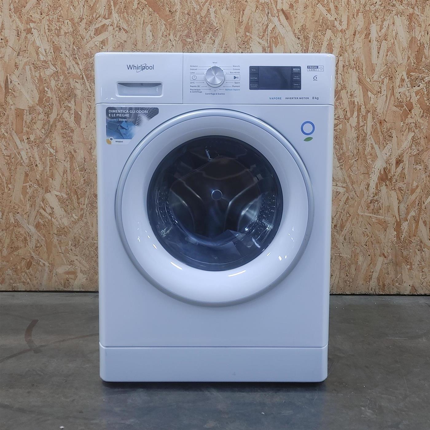Lavatrice Whirlpool FFB8469BVEE Inverter 6° Senso 8 Kg