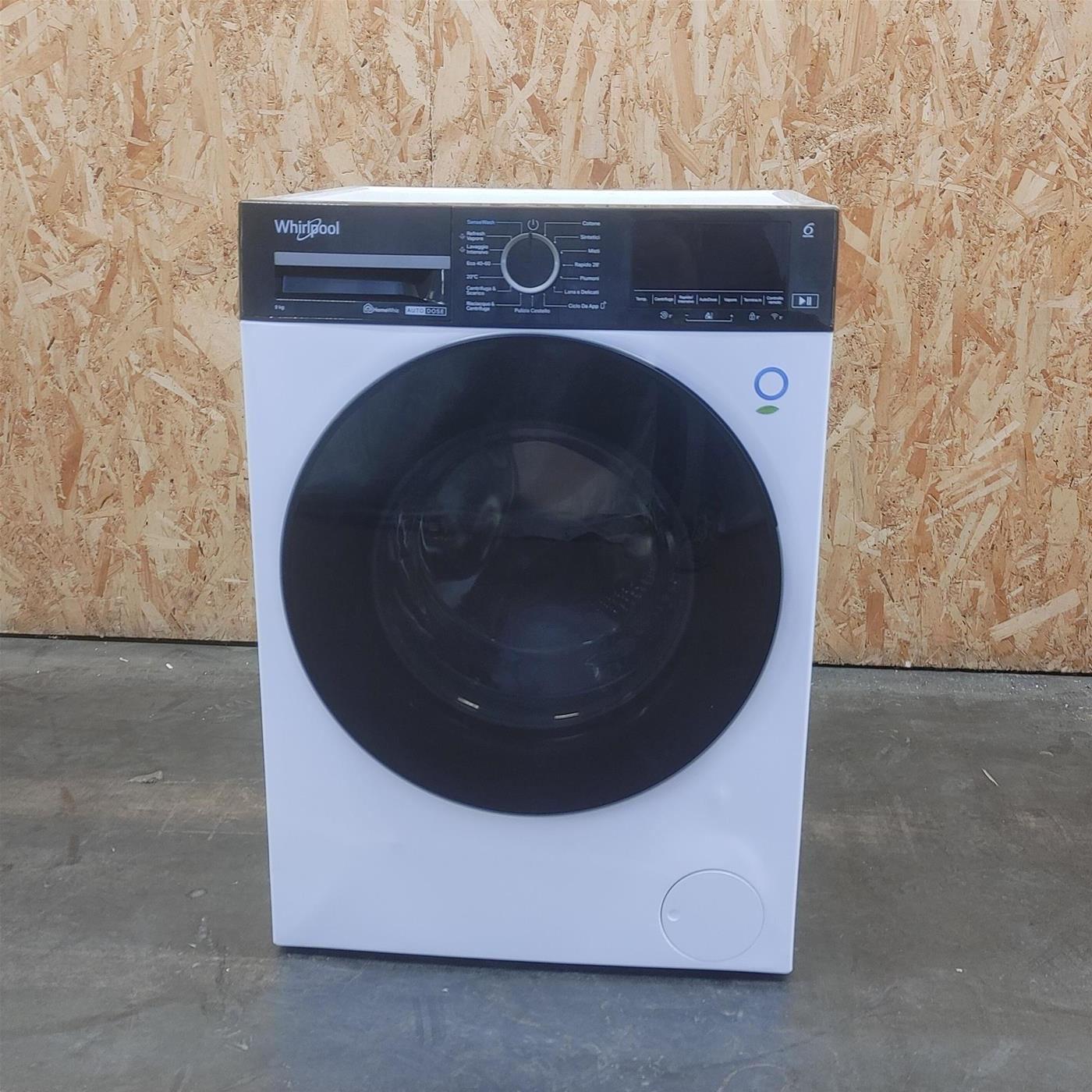 Lavatrice smart Whirlpool WPM 97W ADS IT WiFi Classe A 9 Kg