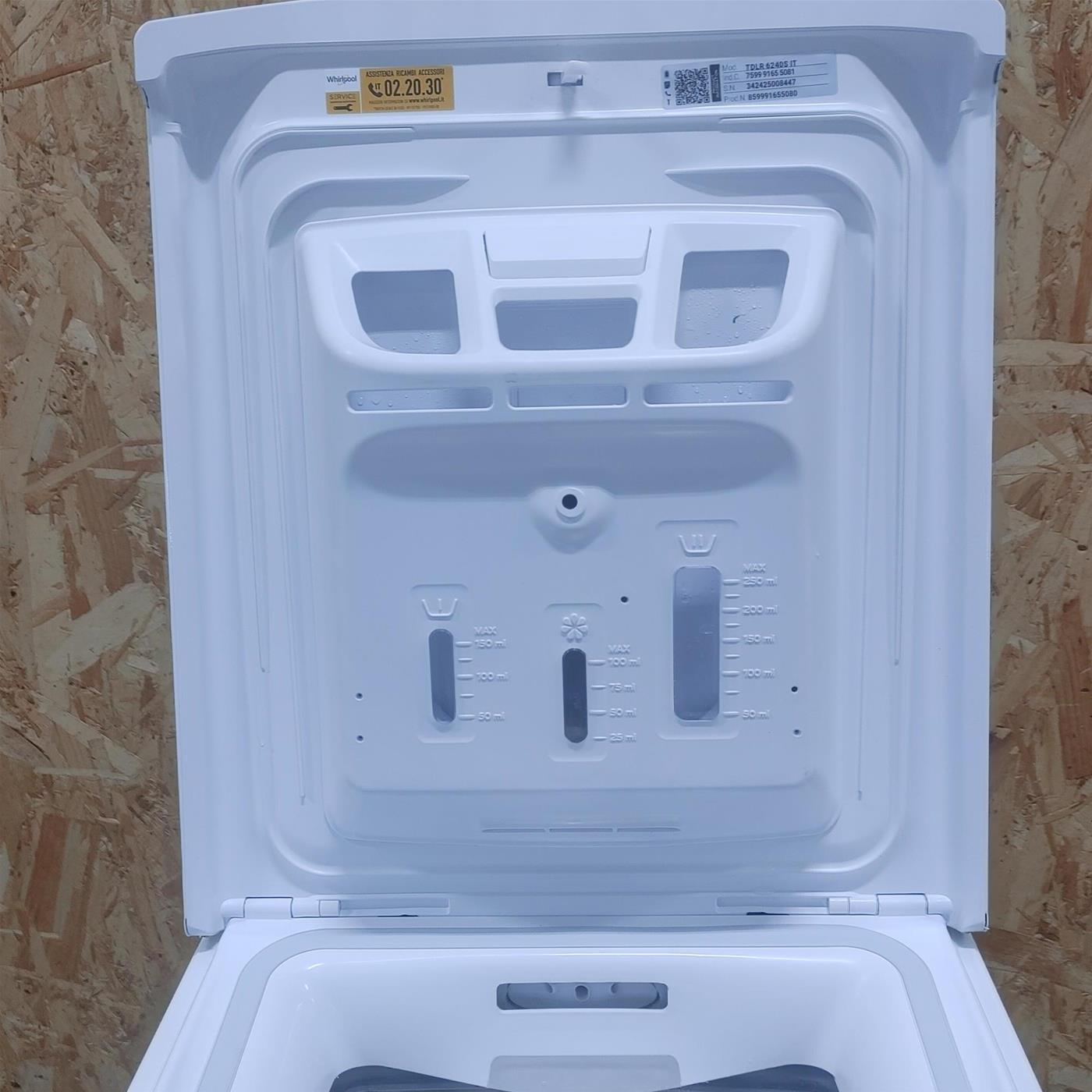 Lavatrice Whirlpool TDLR 6240S IT 6 Kg