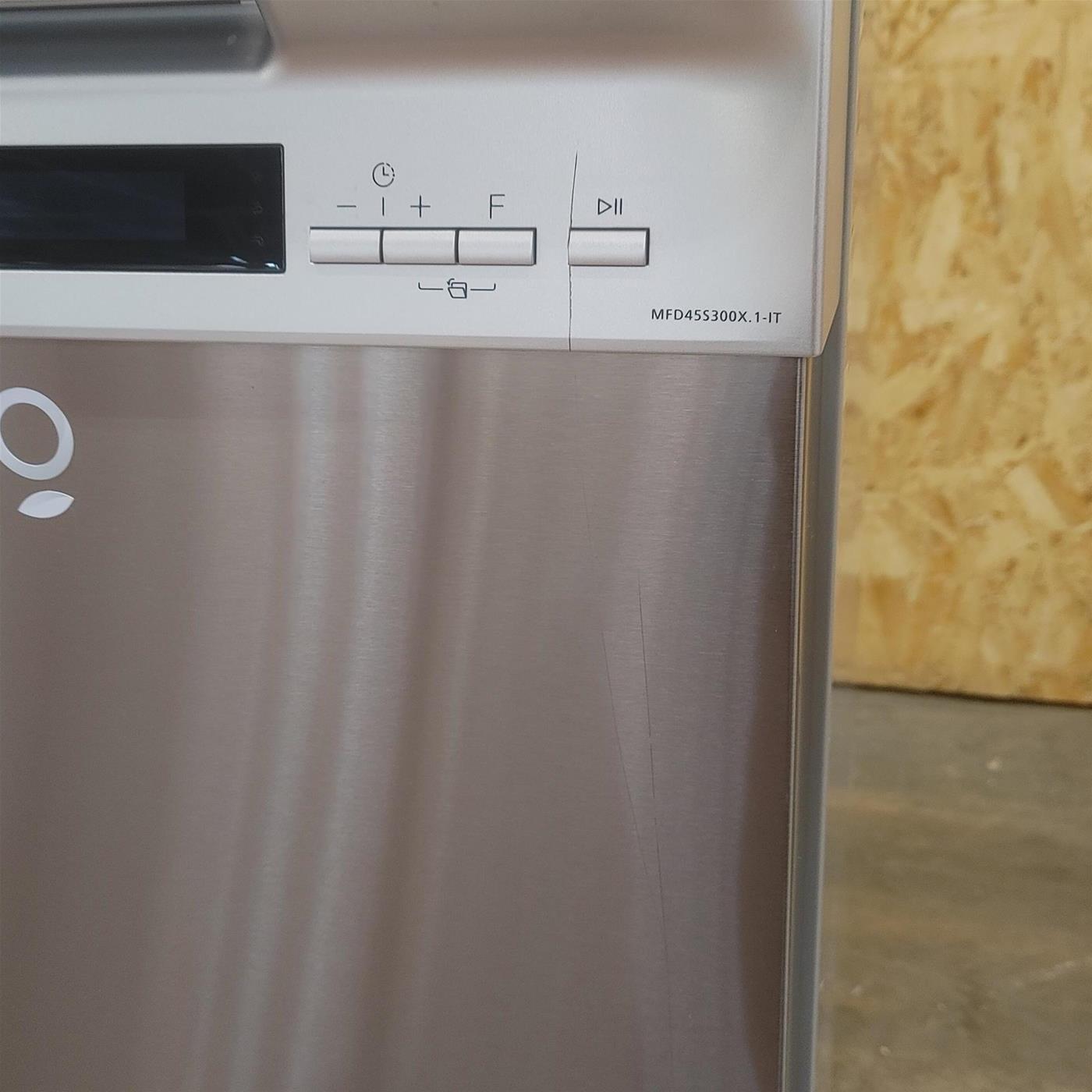 Lavastoviglie Midea MFD45S300X.1-IT Libera installazione 10 coperti C