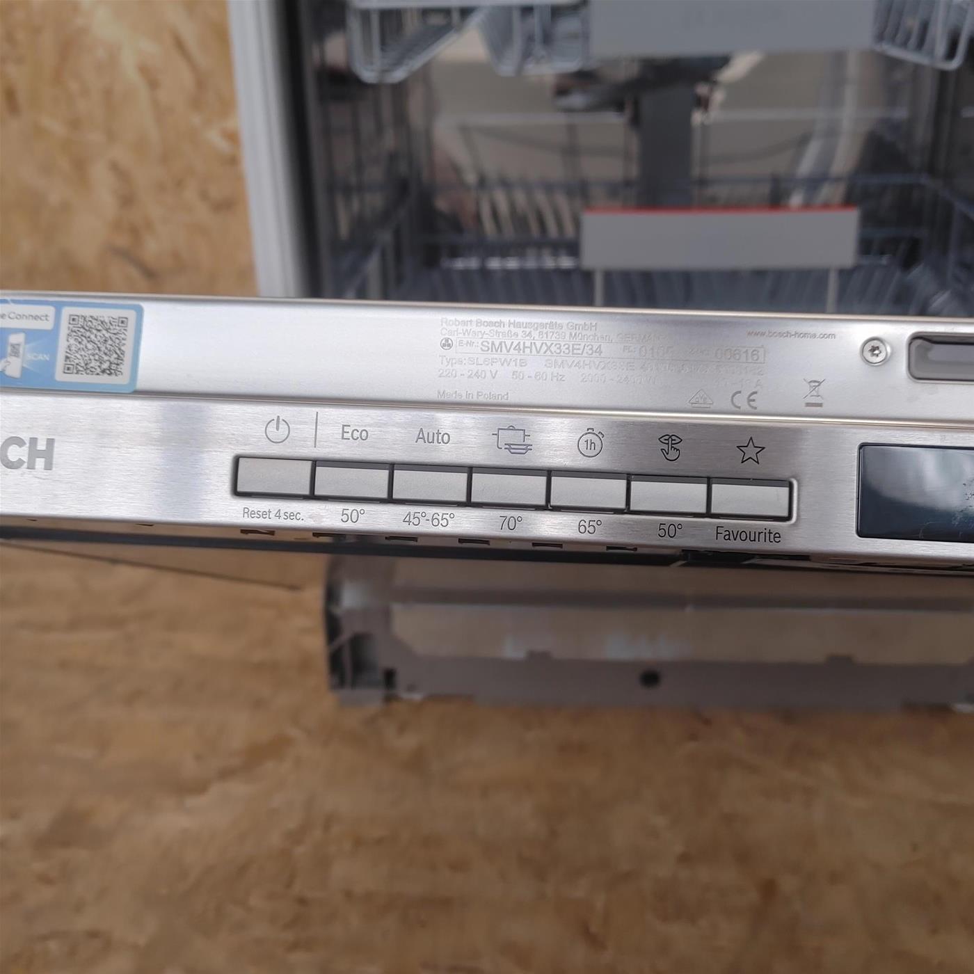 Bosch Serie 4 SMV4HVX33E lavastoviglie A scomparsa totale 13 coperti D