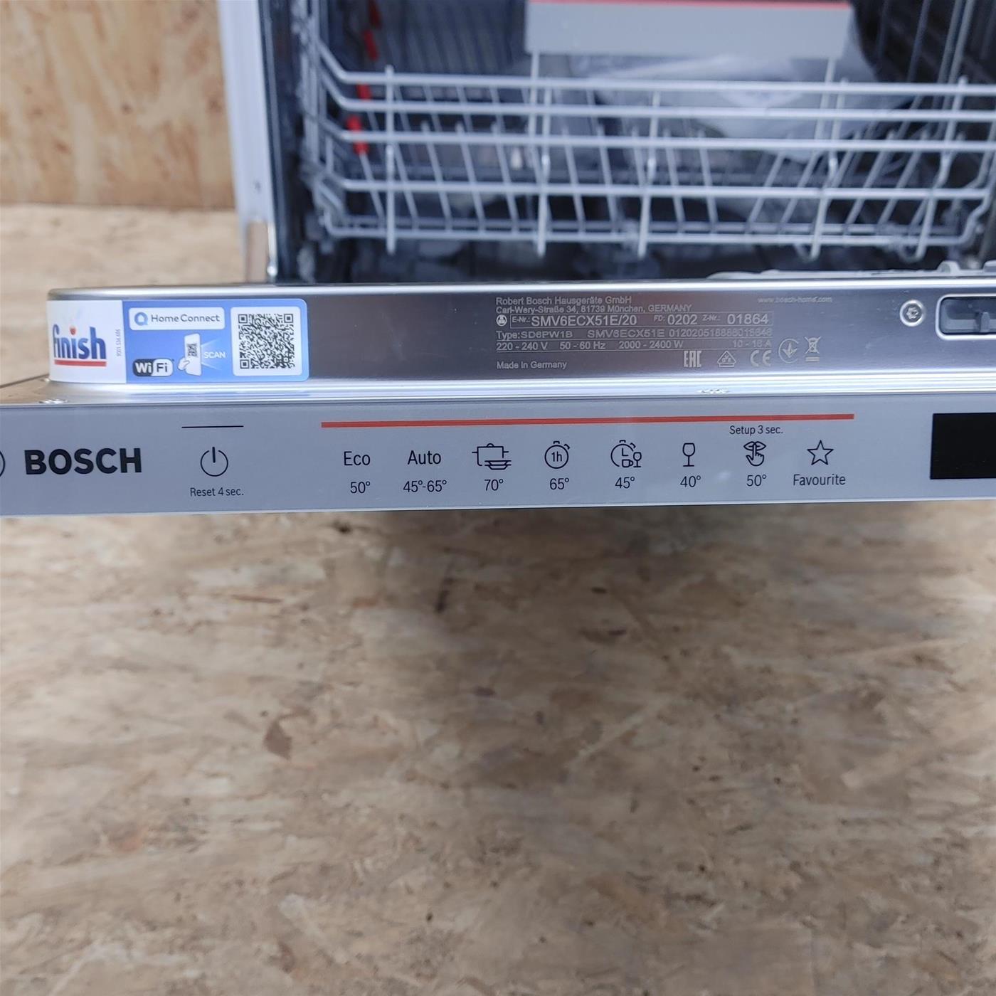 Bosch SMV6ECX51E lavastoviglie A scomparsa totale 13 coperti C