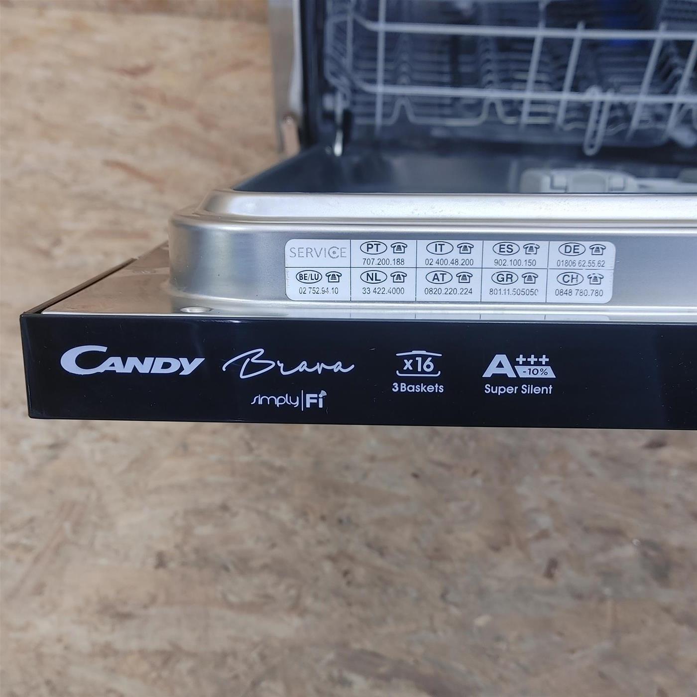 Candy Brava CELDIMN 4D622PBE A scomparsa totale 16 coperti C